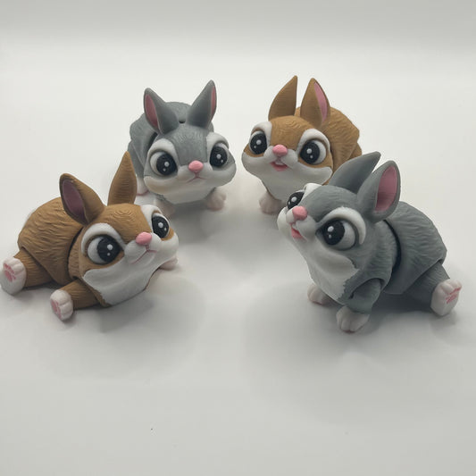 Articulated Rabbit Fidget Toy