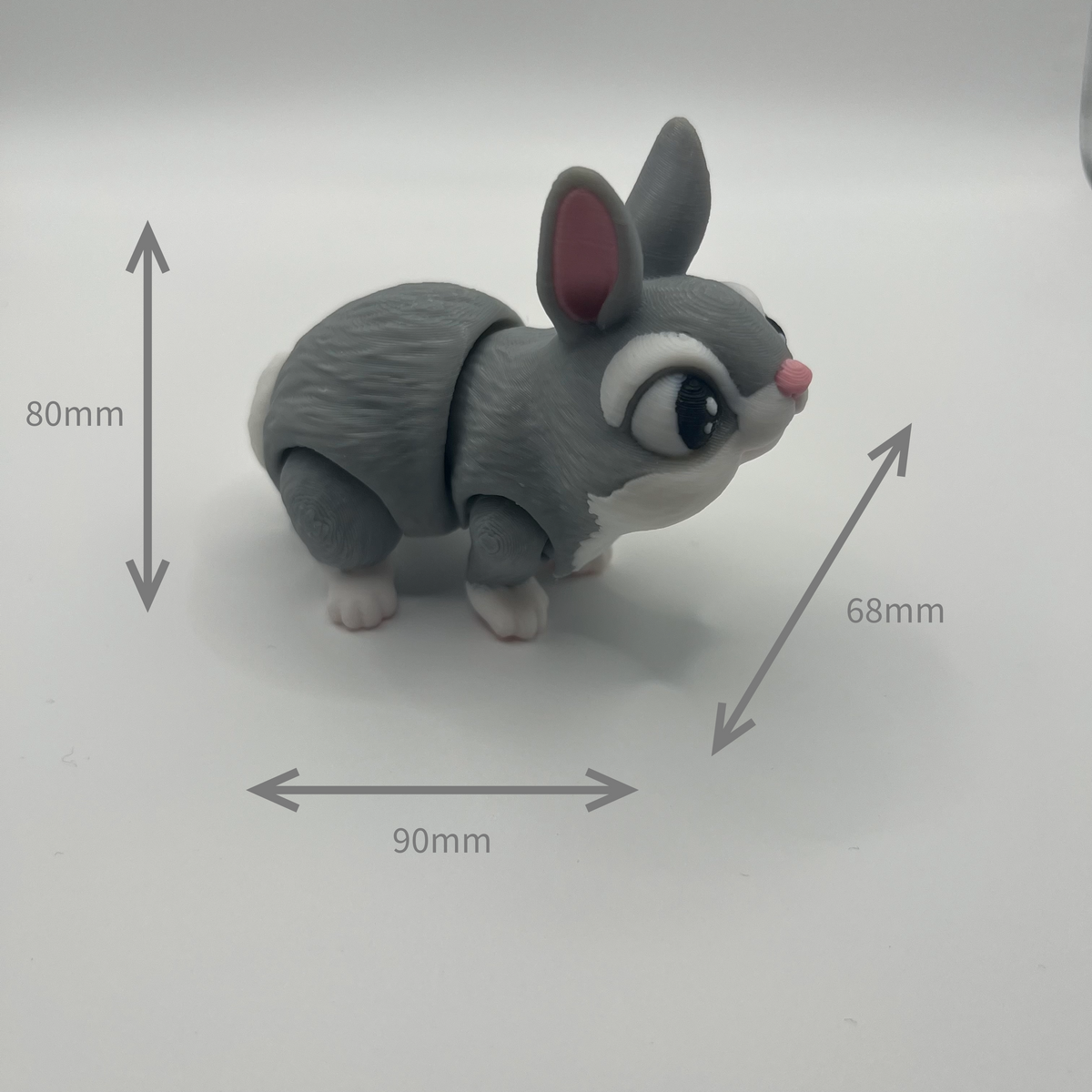Sticky Rabbit Fidget Toy Articulated Rabbit Fidget Toy | Relaxation Aid | Colorful Design ...